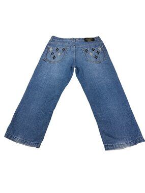 Vintage Phat Classics Phat Farm Mens Blue Denim Jeans 36/32 Relaxed Fit (GG455)
